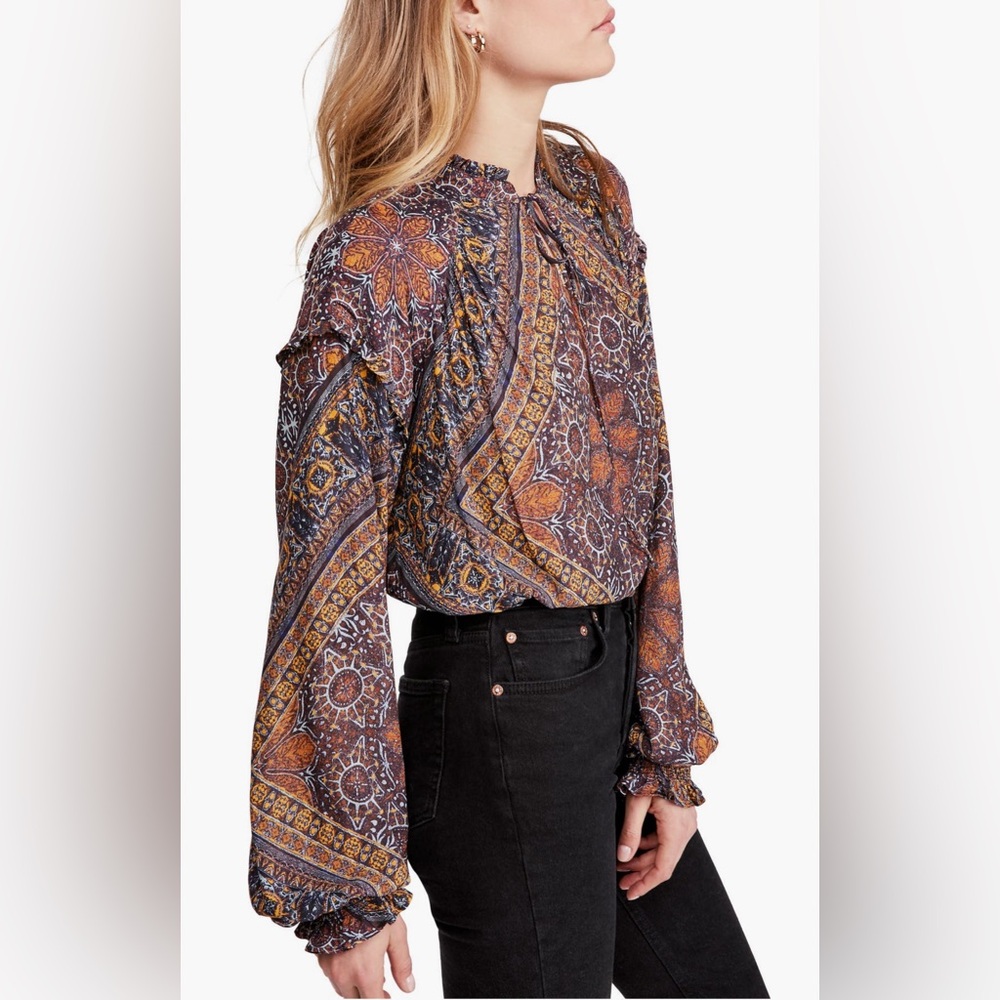 Free People Little Runaway Blouse